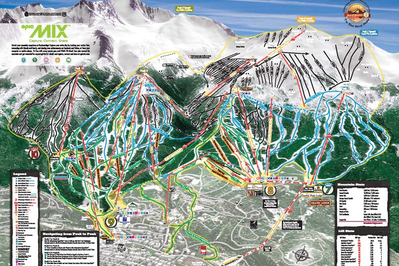 Breckenridge Peak 9 Map Breckenridge Ski Holidays | Breckenridge Ski Resort | Skiworld